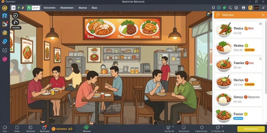 Mode multiplayer yang seru dan kompetitif.