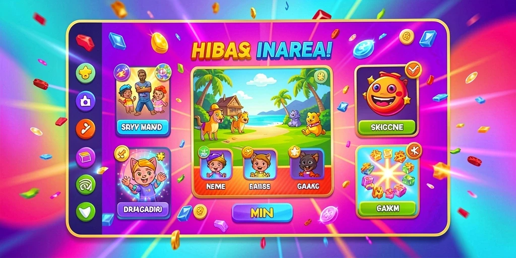 Screenshot menunjukkan berbagai tema yang tersedia di BANDIT4D.