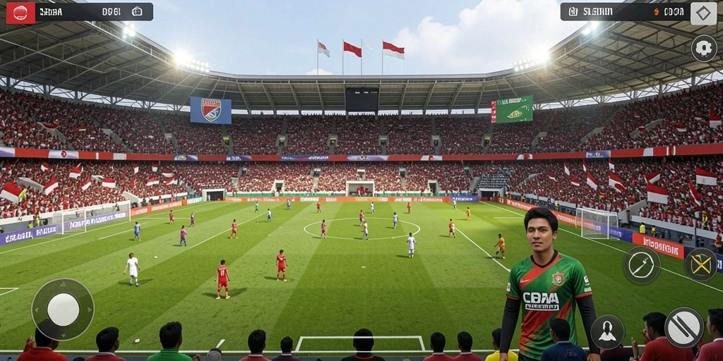 Mode multiplayer yang memungkinkan bermain bersama teman.