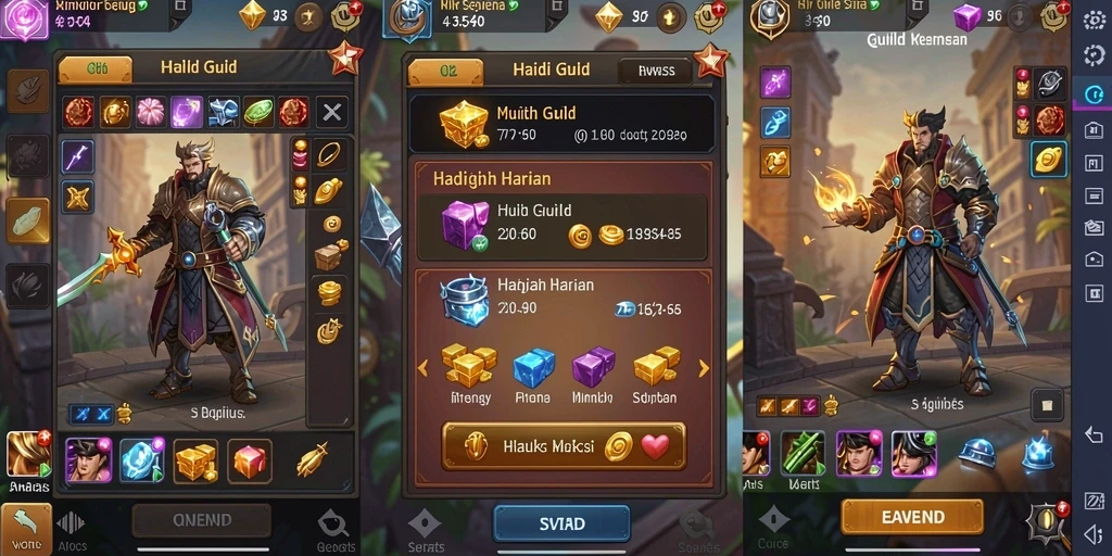 Screenshoot misi yang sedang berlangsung.
