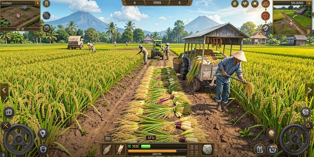 Grafis menawan yang memanjakan mata.
