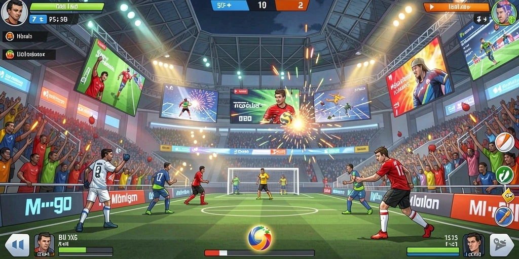 Screenshot menunjukkan peningkatan karakter setelah menyelesaikan level.
