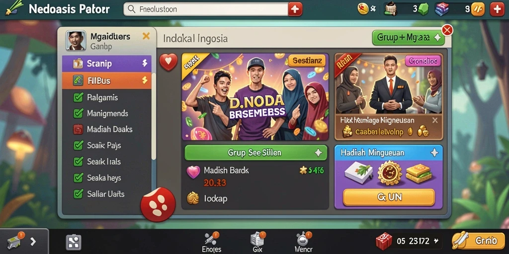Fitur bonus menarik untuk pemain baru.
