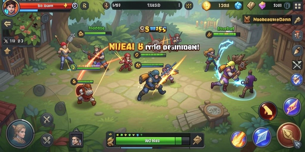 Level-level penuh tantangan yang memacu adrenaline.